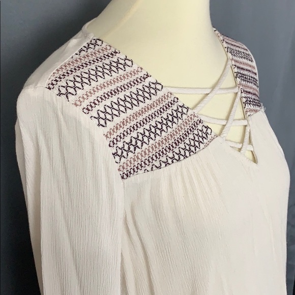 Long sleeve boho top - Picture 2 of 5